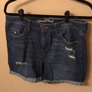 Universal Thread Distressed Senim Shorts